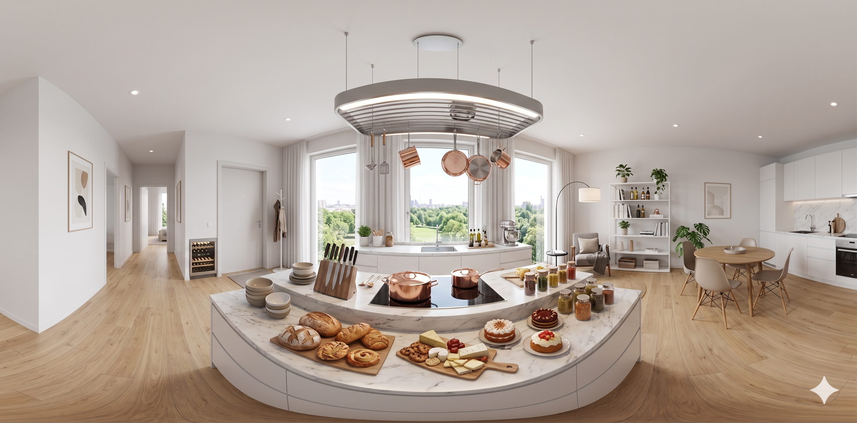 360° 全景 — 厨房 kitchen