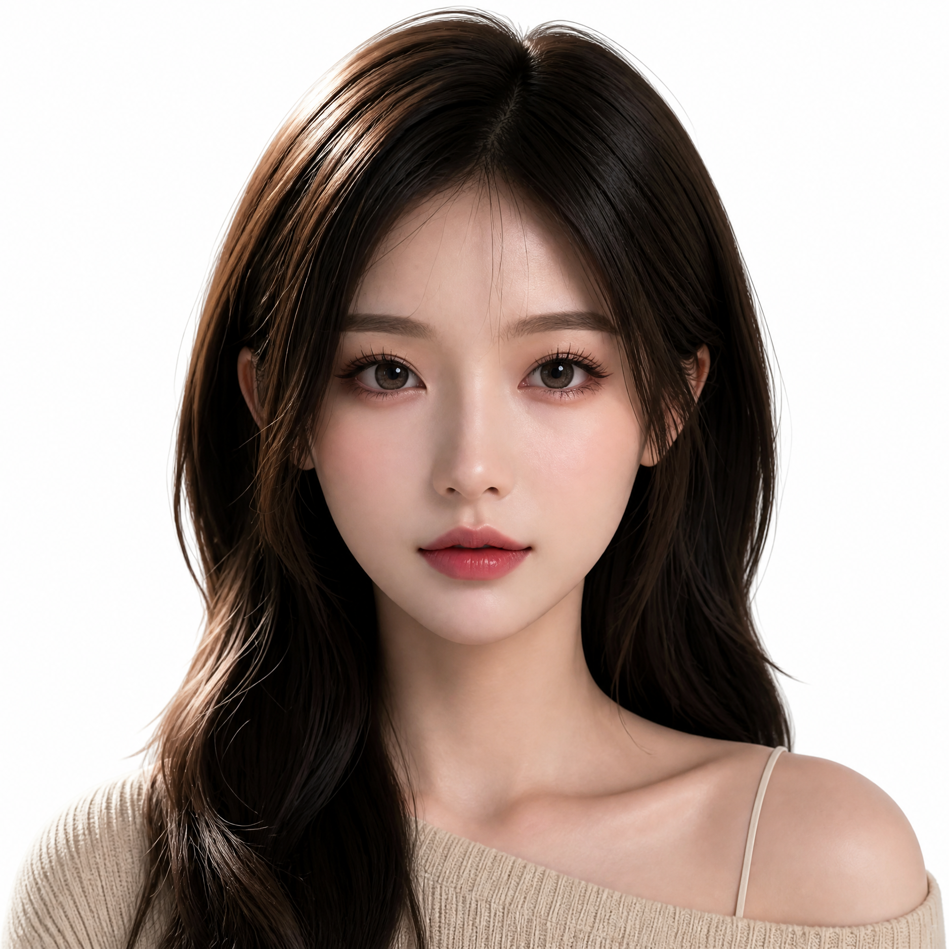 girl1 探索 juese3 — 白棚頭肩