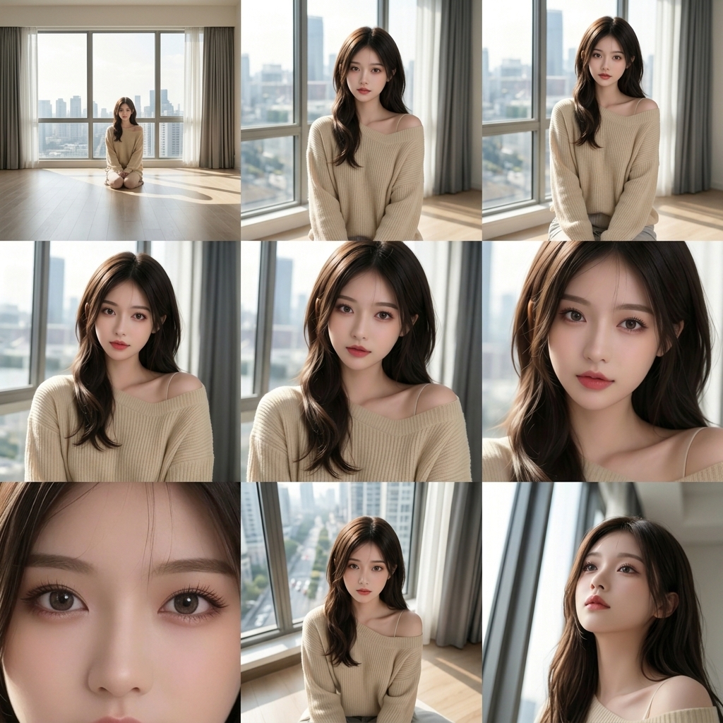 girl1 探索 juese6 — 坐姿中景